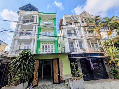 Nhà ngang 5 khu biệt thự làng hoa 4pn nvk p9 gò vấp — ảnh 1