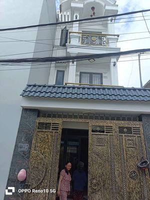 Bán Gấp Nhà 1Trệt 2Lầu Đẹp,Hẻm 6m Gần Chợ Nước Đá Cách Ng A Thủ 200m — ảnh 1