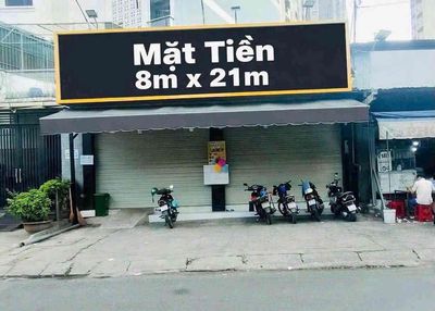 Mặt Tiền KD 8x21m - Trống Suốt - Vỉa Hè Rộng. An Dương Vương. Quận 6 — ảnh 1