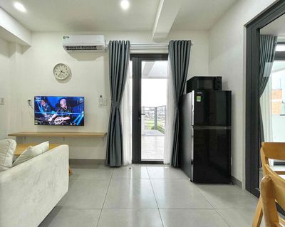 Cho thuê căn hộ 1pn bình thạnh – full nội thất, sân thượng rộng — ảnh 1
