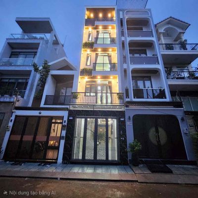 Nhà đẹp 4 tầng long trường – full nội thất — ảnh 1