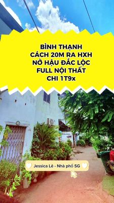 Nở hậu, không quy hoạch, không lộ giới, 20m ra hẻm xe hơi, chỉ 1.98 tỷ — ảnh 1