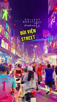 Mặt bằng phố đi bộ Bùi Viện cho thuê kd ăn uống — ảnh 1