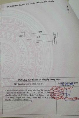 Bán đất 121m2 chợ Mỹ hạnh nam 2MT tiện xd 2 căn — ảnh 1