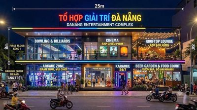 Cho thuê mặt bằng 700m2 đường Nguyễn Tất Thành, Thanh Khê - View biển — ảnh 1