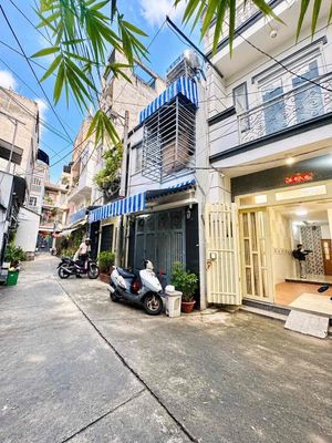 Hẻm 4m Âu Dương Lân, P.3, Q.8, dt: 4 x 12m, 4 tầng, giá 7 tỷ 4. — ảnh 1