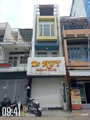 Cho thuê nhà mặt tiền đường Hòa Hưng — ảnh 1
