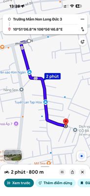 Chính chủ bán đất 2 mặt tiền, ấp 7 Phùng Hưng — ảnh 1