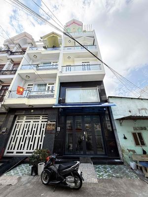 Nhà mới đẹp(4,5x17m) tân hoà đông 5tầng 6pn 6vs hẻm tải 8m — ảnh 1