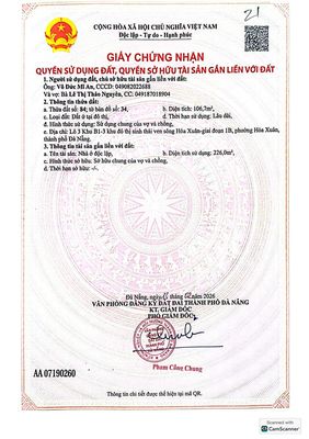 Bán nhà đảo vip hòa xuân — ảnh 1
