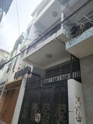 Cho Thuê Nhà hẻm Nhật Tảo Q10, 4x8=32m2, 4 Tầng 3PN - 13 Tr — ảnh 1