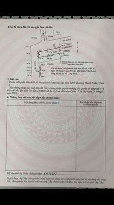 Đất thổ cư KDC HXH góc 2MT đường Thạnh Xuân 52 - Giá Tốt — ảnh 1