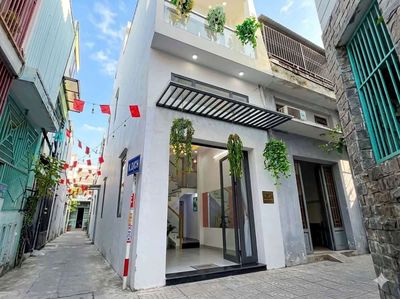 Cho thuê nhà mới đẹp - kiệt đường hải phòng - đủ nội thất — ảnh 1