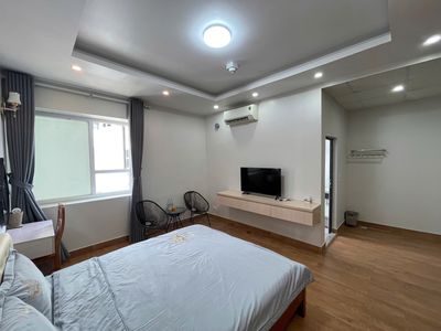 Cho thuê căn hộ KĐT Waterfront City, 1 ngủ tách bếp (37m2), full đồ. — ảnh 1