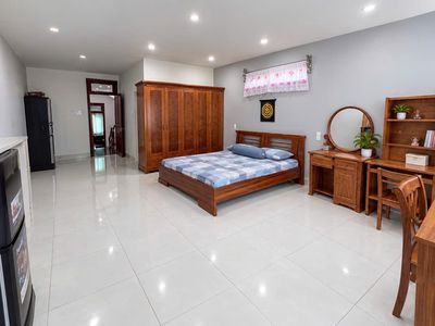 Cho thuê nhà 4 tầng đường 10m5 NAM VIỆT Á - FULL NỘI THẤT - SẠCH MỚI — ảnh 1