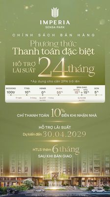 Bán ch 2pn imperia sensa park – cách kcn cao 5p, đón đầu khách thuê cg — ảnh 1