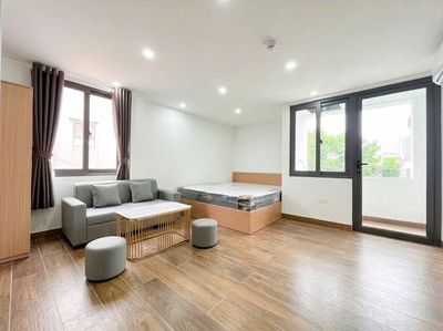 Studio full nội thất xịn xò ban công thoáng ngay lotte mall tây hồ — ảnh 1