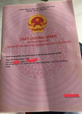 Cần bán đất nền kdc đông bình — ảnh 1