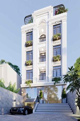 Toà VP MT Sân Bay Nguyễn Trọng Lội 12x26 CN 220,5m Hầm 4L ST 10pn 1mb — ảnh 1