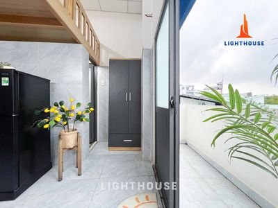 Gác xinh bancol riêng hướng nam gió mát lồng lộng gần đh iuh, vlu — ảnh 1