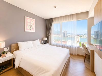 F.HOME | Căn Hộ 2PN Lô Góc Đẹp - Vỉew Biển, Thành Phố - Giặt Sấy Riêng — ảnh 1