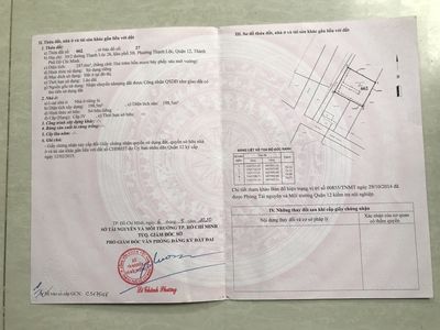Bán nhà cấp 4 đầu tư – 247,6m² thạnh lộc, q.12 — ảnh 1