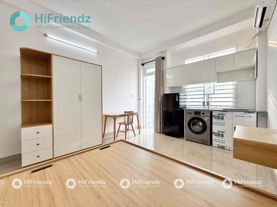 Gần ngã tư phú nhuận–căn hộ ban công 30m² – full nội thất — ảnh 1