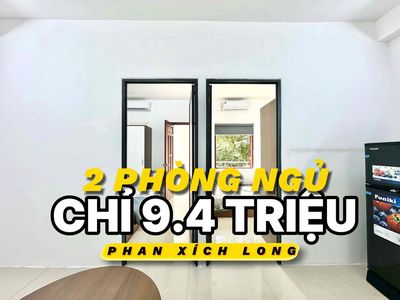 Căn hộ 2 phòng ngủ Phan Xích Long - Ban công - Full nội thất Máy giặt — ảnh 1