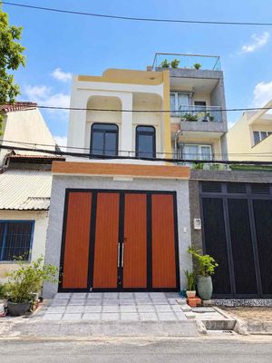 Nhà 1 TRỆT 1 LẦU - Mới Xây 100% - Chợ Kiến Thiết - 4 X 25 - 4 PN 4 WC — ảnh 1