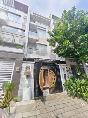 Nhà phố 100m2, 4 tầng có thang máy đường 12m, ngay phú mỹ hưng q7. — ảnh 1
