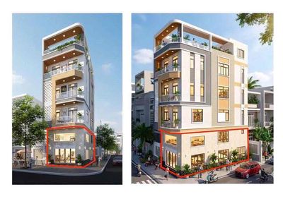 Cho thuê góc 2 mặt tiền mặt bằng + lửng mới xây hẻm 69/ ,có sân 4m2 — ảnh 1