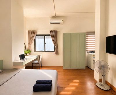 Cho thuê tòa căn hộ 15 phòng, dt 207m2, mặt tiền lê văn hiến — ảnh 1