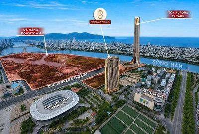 Bán căn hộ Peninsula Private Đà Nẵng Studio 36.6m² từ 2.07 tỷ — ảnh 1