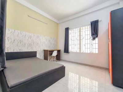 Chdv 2 phòng ngủ full nội thất ban công cửa sổ - cầu hoàng hoa thám — ảnh 1