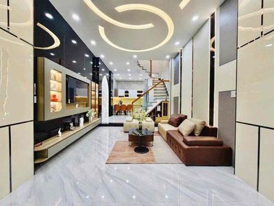 Cho thuê nhà 4pn full nội thất mới xây hẻm nguyễn tư giản p12 — ảnh 1