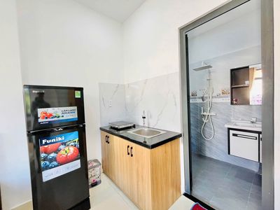 Căn hộ Studio full nội thất đường CMT8 - Cẩm Lệ — ảnh 1