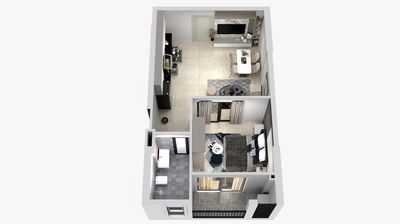 Chỉ cần 200 triệu có cơ hội sở hữu căn 2PN, 54m2 tại NOXH Damsan — ảnh 1