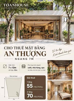 Cho thuê mặt bằng an thượng – ngang 7m — ảnh 1