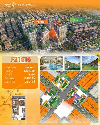 F21616 căn 2pn giá siêu rẻ — ảnh 1