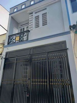 Nhà 1 lầu mới 2pn 2wc. tân Thới hiệp 21. Q12 — ảnh 1