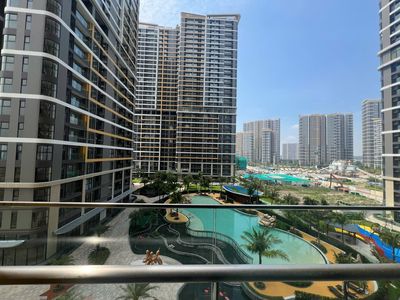 Căn 2PN 80m2 Beverly. Giá 4tỷ6 All in. Sổ Hồng. View trực diện hồ bơi — ảnh 1