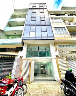 Nhà mới 4 tầng Phan Đăng Lưu P.Nhuận - Thang máy, Sân rộng - 35tr — ảnh 1