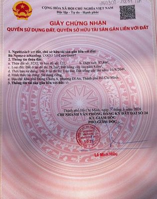 Bán nhà gần VinCom Dĩ An, Bình Dương — ảnh 1