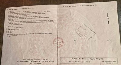 Bán đất hẻm cấp 1 Võ Thị Sáu, P.Đông Hoà, Dĩ An - 2.2 tỷ — ảnh 1