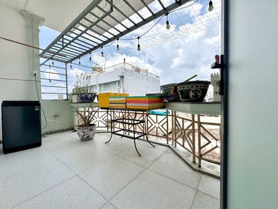 CHDV 1PN Ban Công Bình Thạnh 50m2 - Full Nội Thất - Máy Giặt Riêng — ảnh 1