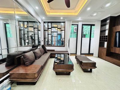 Nhà Cầu Giấy 6 tầng 9.x tỷ, sát phố 50m, full đồ — ảnh 1