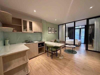Căn hộ 1pn mới xây full nội thất ngay mặt tiền XLHN — ảnh 1