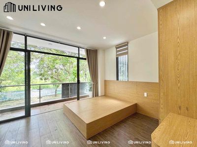 Studio Ban công Mới Full nội thất gần đh Tài chính Marketing, khu CNC — ảnh 1