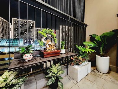 Cho thuê căn hộ 2PN Vinhomes Ocean Park, full nội thất, view bể bơi — ảnh 1