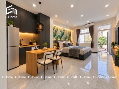 Studio 40m² - ban công - full nội thất cao cấp tại cầu vượt cộng hoà — ảnh 1